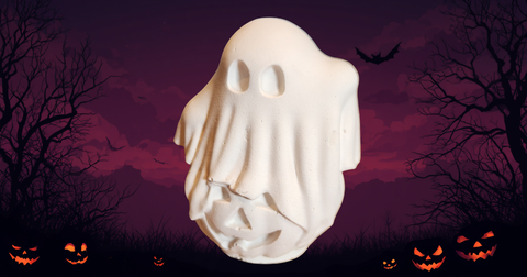 3D Ghost Standing Figure