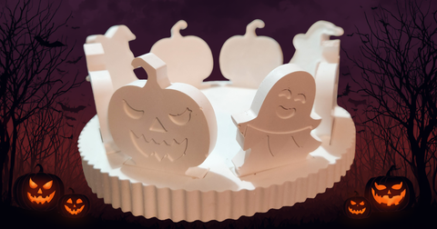 Ghost and Pumpkin Carousel