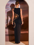 Hallow Out Snake Dress