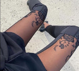 Embroidery Panel Pants