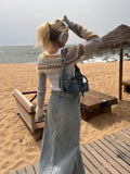 Retro Knitted Top