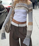Retro Knitted Top