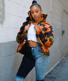 Camouflage Crop Jacket