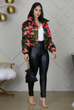 Camouflage Crop Jacket