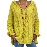 Braided Hooded Pullover