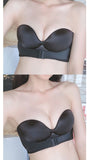 Front Hook Adjustable Strapless Bra