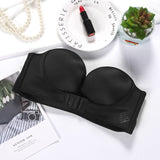 Front Hook Adjustable Strapless Bra