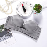 Front Hook Adjustable Strapless Bra